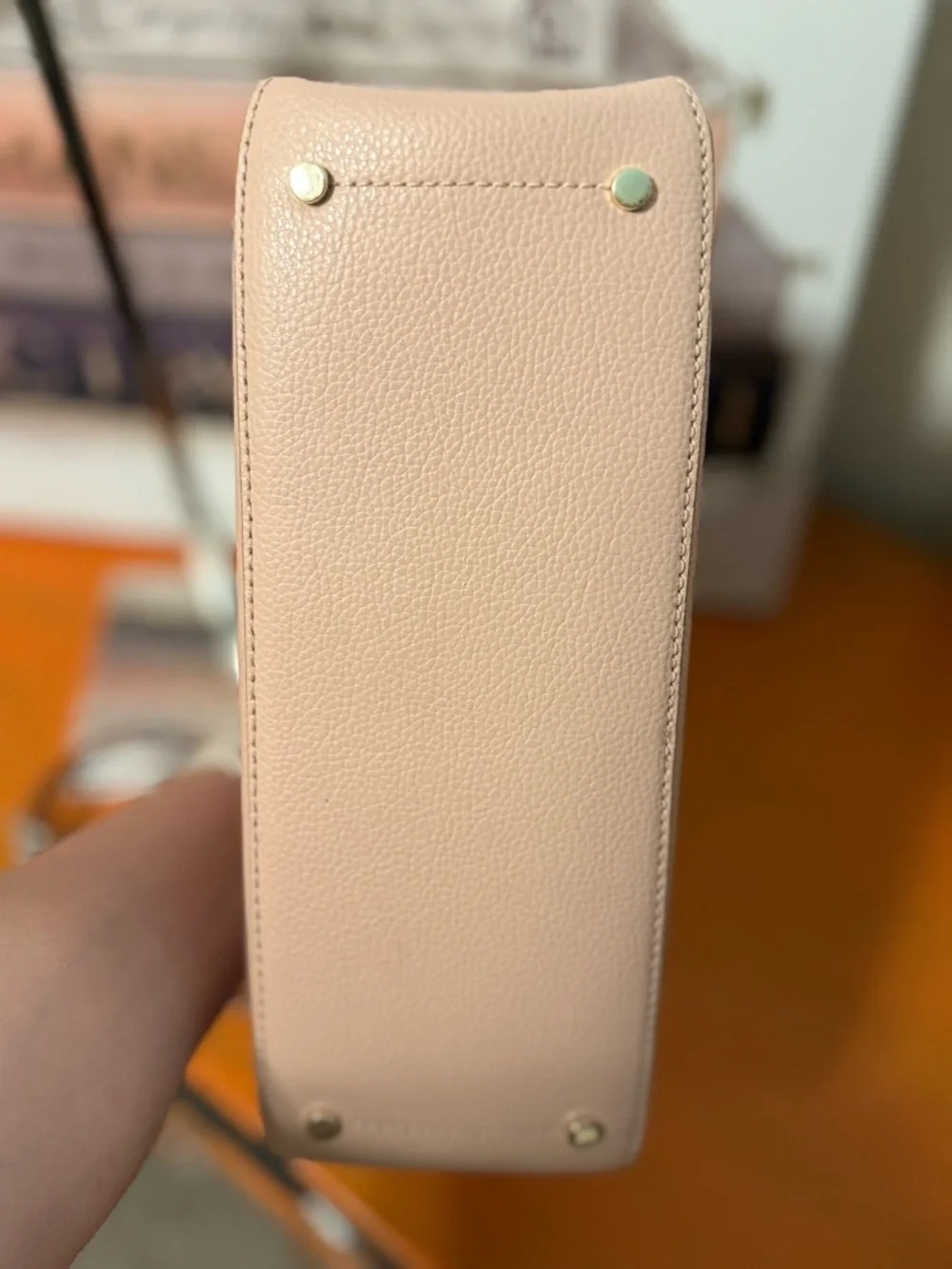 NWOT kate spade Blush Pink Leather Satchel - Picture 8 of 10